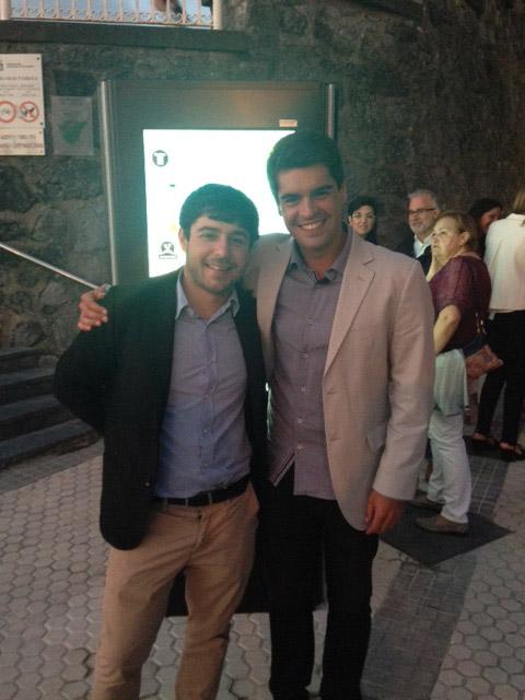 Iñaki and Mario, entrepreneurs and founders of LURGEN have made possible the lighting of the pedestrian tunnel of Miramar, in San Sebastian, Spain